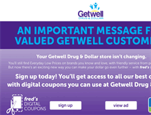 Tablet Screenshot of getwelldrug.com